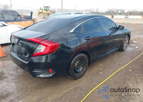 2016 Honda Civic Lx из США, поврежденный, VIN 19XFC2F50GE097024